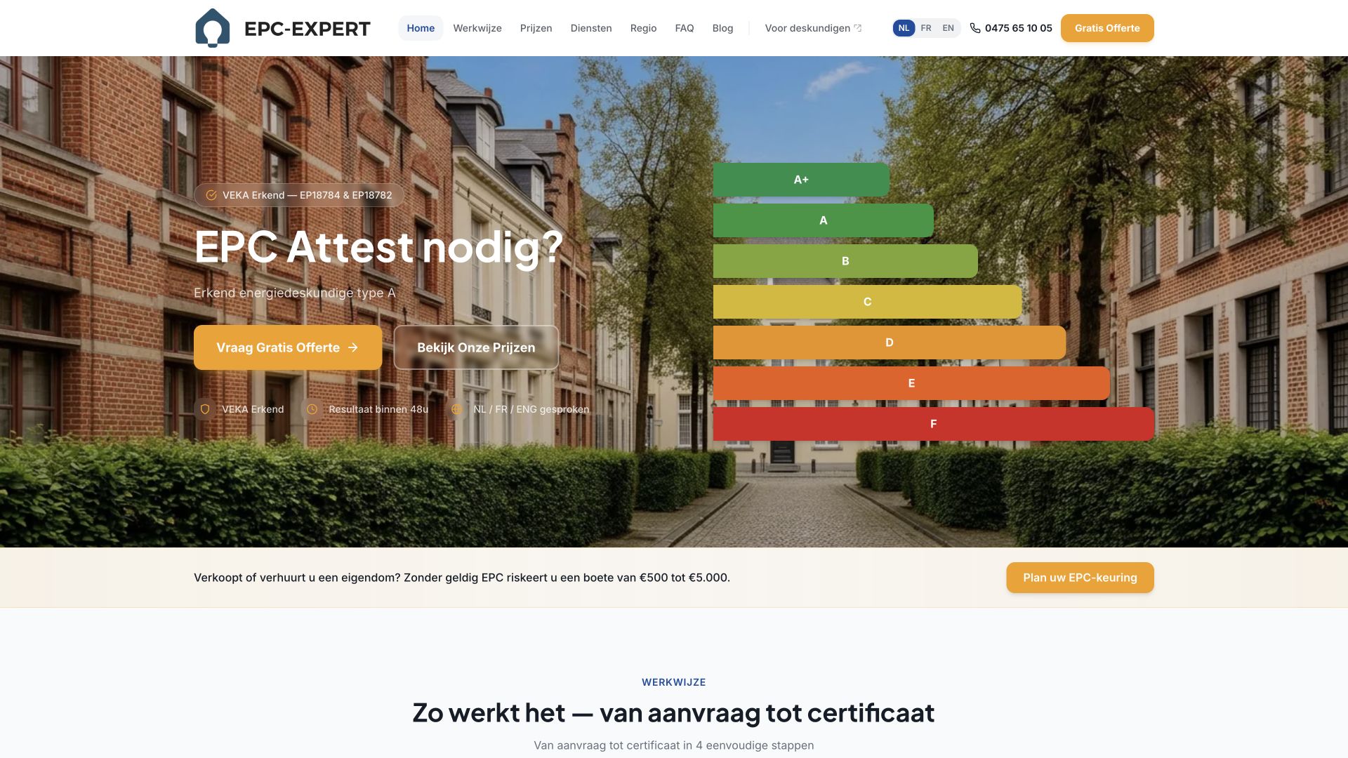 EPC Expert website