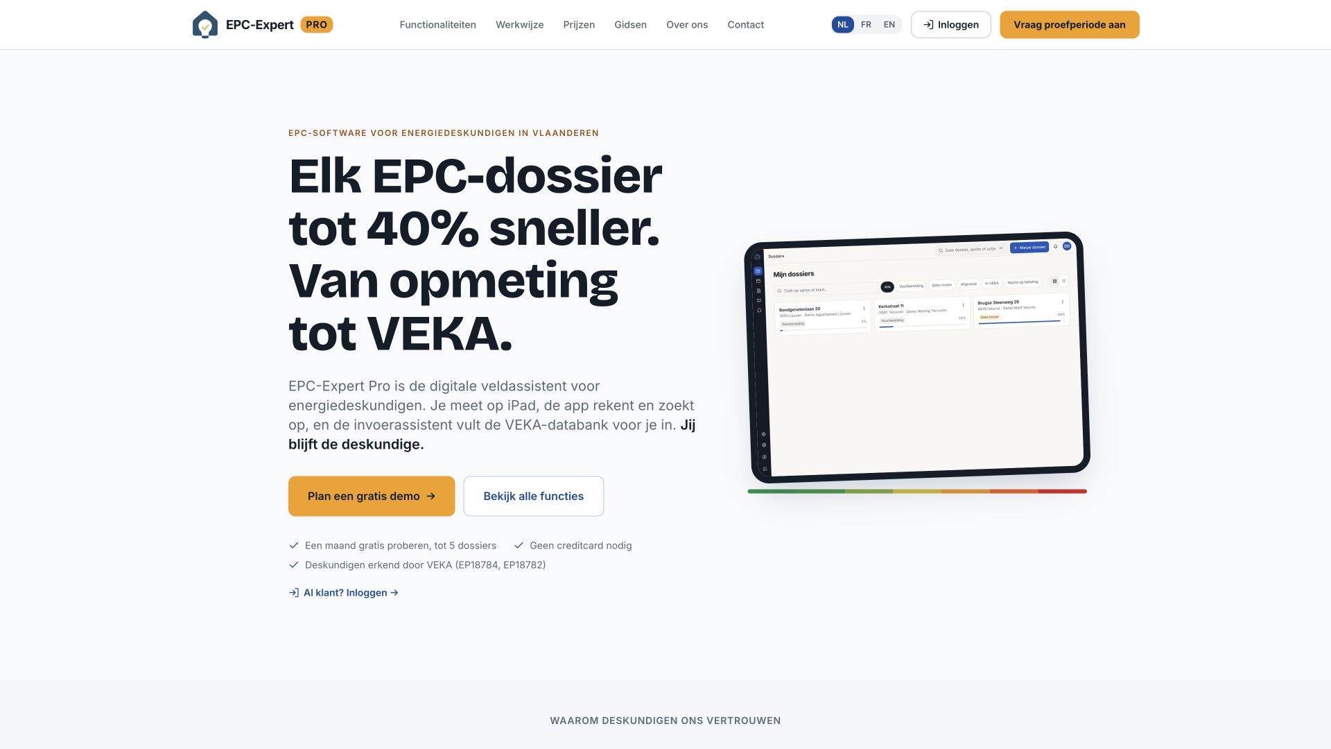 EPC Expert Pro website